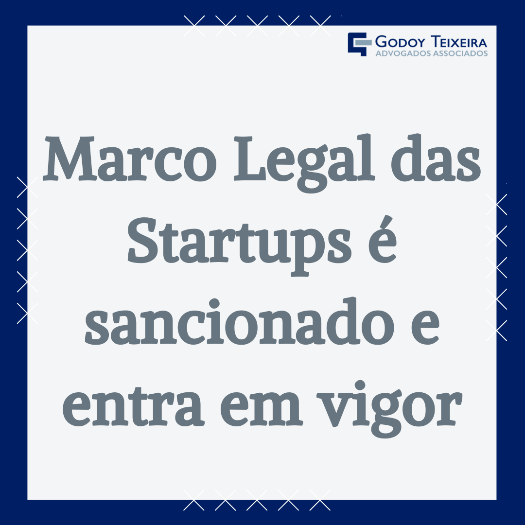 Marco Legal das Startups é sancionado e entra em vigor 